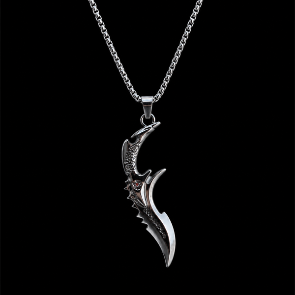Dagger Pendant Necklace
