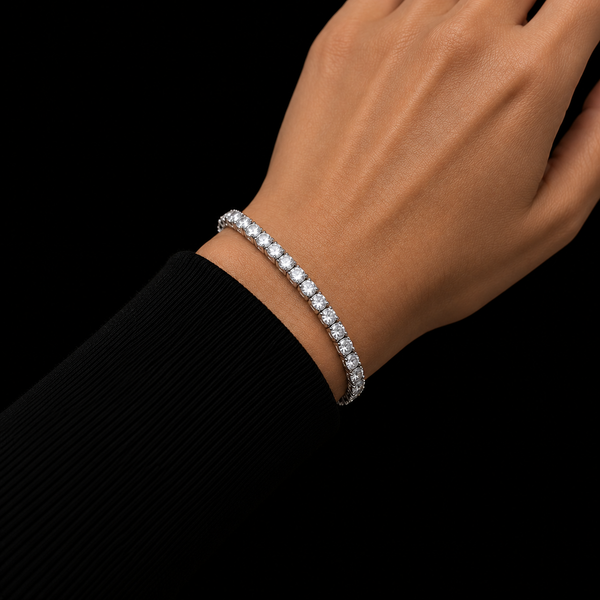 Classic Iced Tennis Bracelet