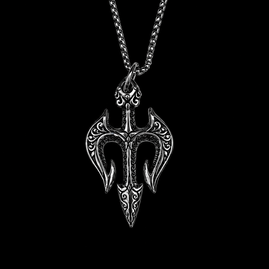 Trident Pendant Necklace