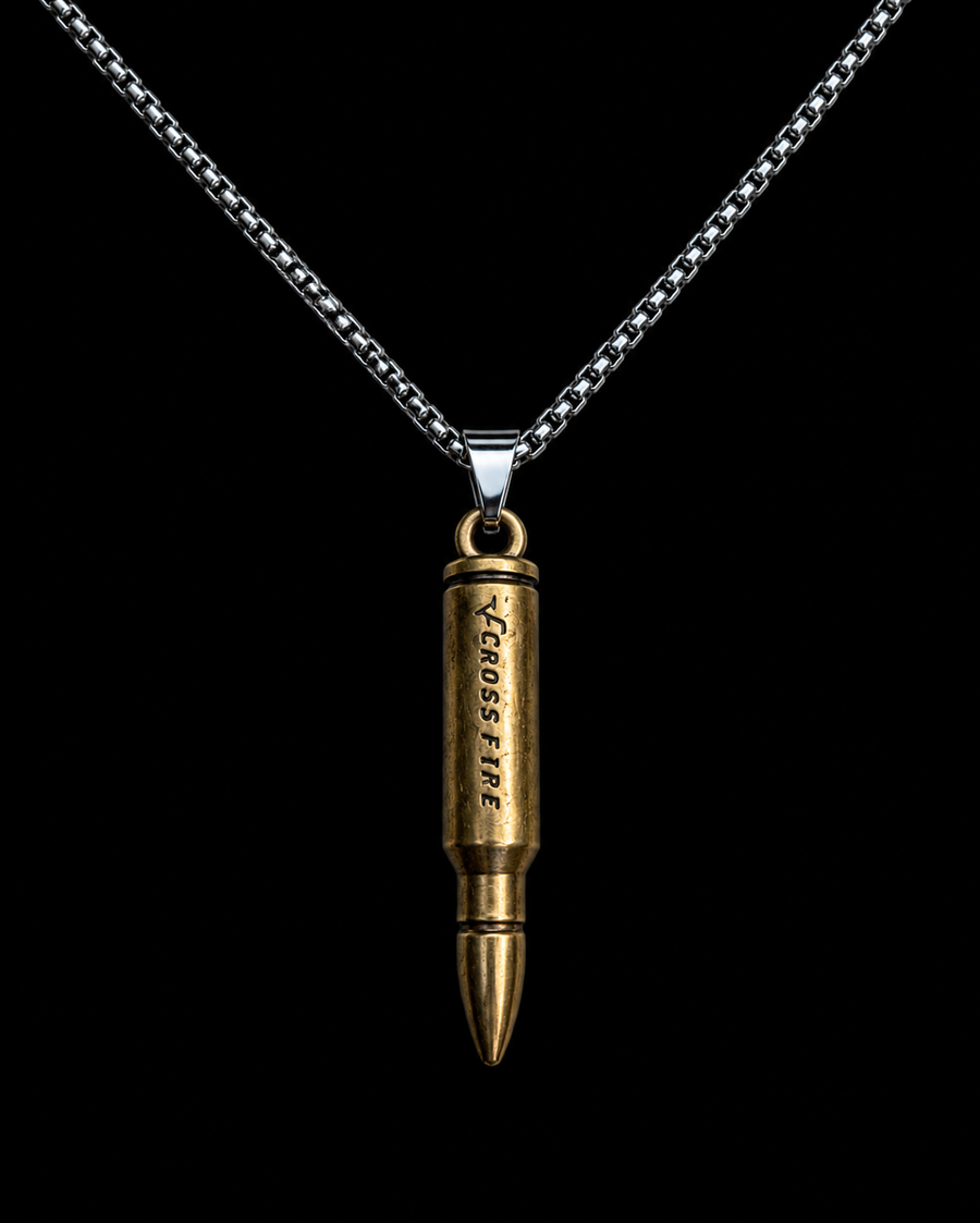 Bullet Pendant Necklace